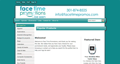 Desktop Screenshot of facetimepromos.com